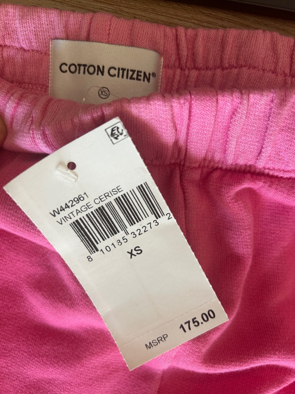 Cotton Citizen - Pink Sweatpants